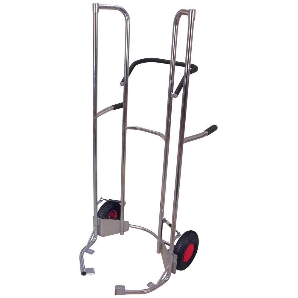 Illustration du produit: Diable VARIOfit® en acier galvanisé, capacité de charge 200 kg, pour 8 pneumatiques gonflables