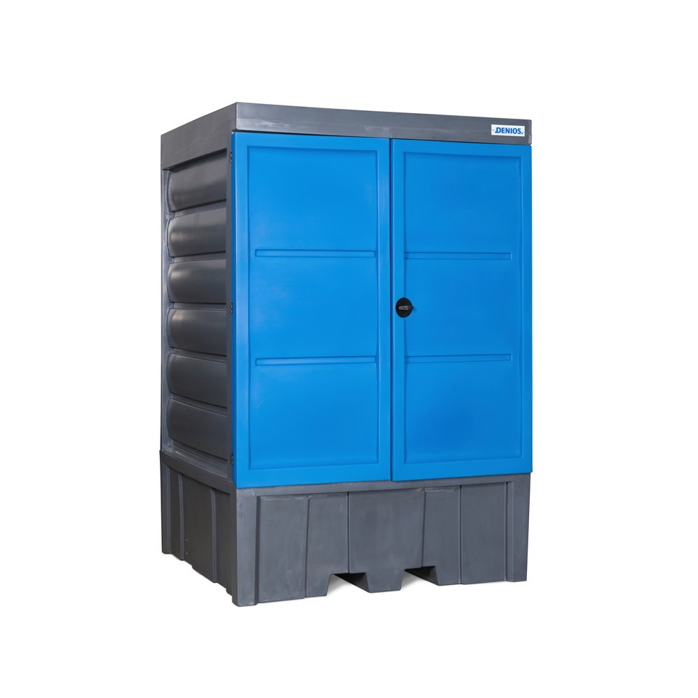 Produktabbildung Nr. 1: Vatendepot van PE, hxbxd 2.330 x 1.560 x 1.550 mm, 1x IBC of 4x 200 l
