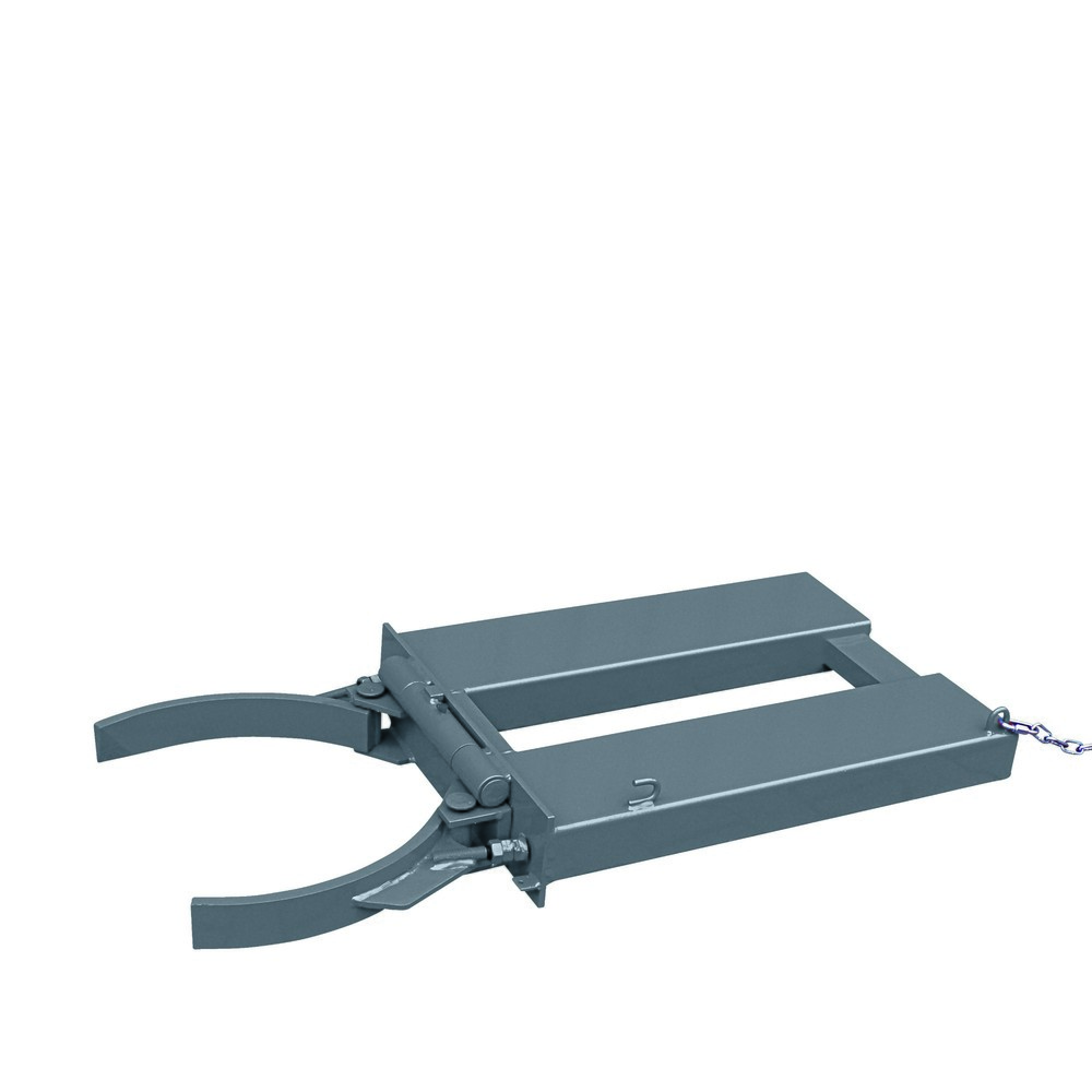 Productafbeelding nr. 1: Vatengrijper Eichinger® voor vaten van 200 liter met automatische vergrendeling, 1 x vat, antracietgrijs
