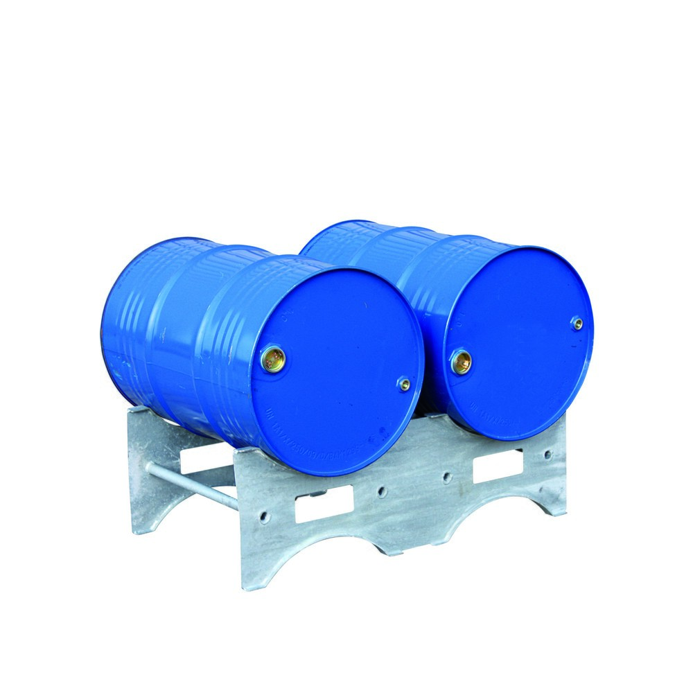 Produktabbildung Nr. 1: Vatenpallet Eichinger®, modulair uit te breiden en te stapelen, 2 x vat, gentiaanblauw