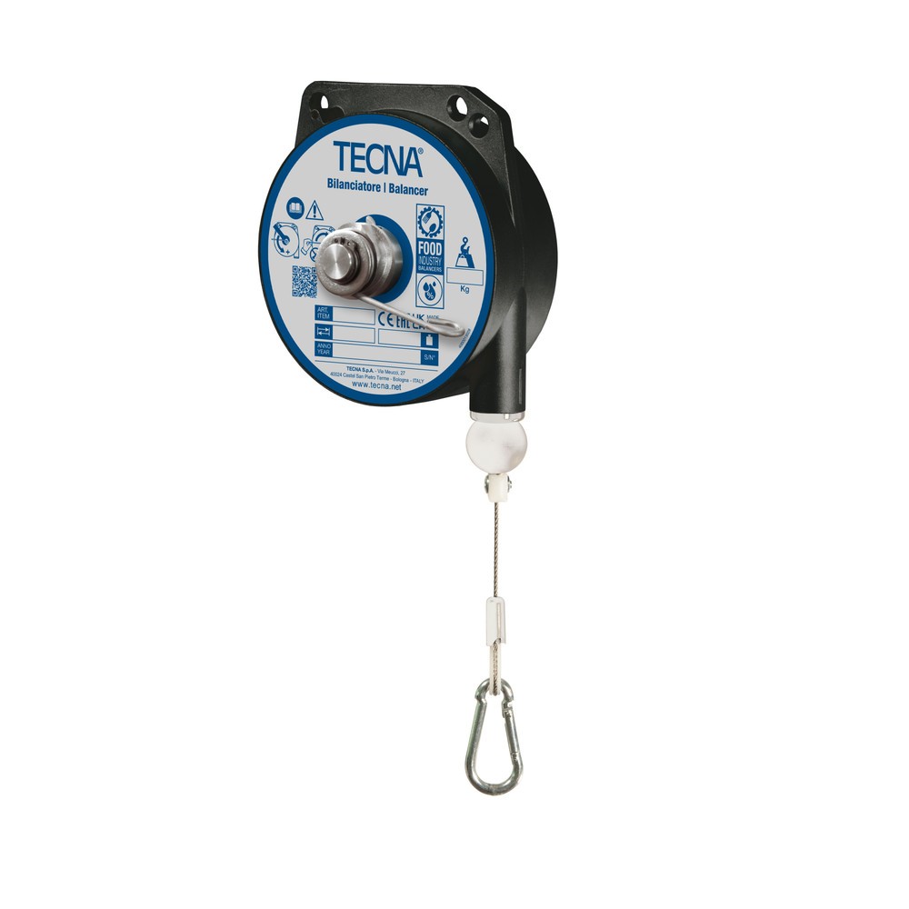 Produktabbildung Nr. 1: Veerbalancer Foodline, uittrek 2 m, draagvermogen 1-2,5 kg