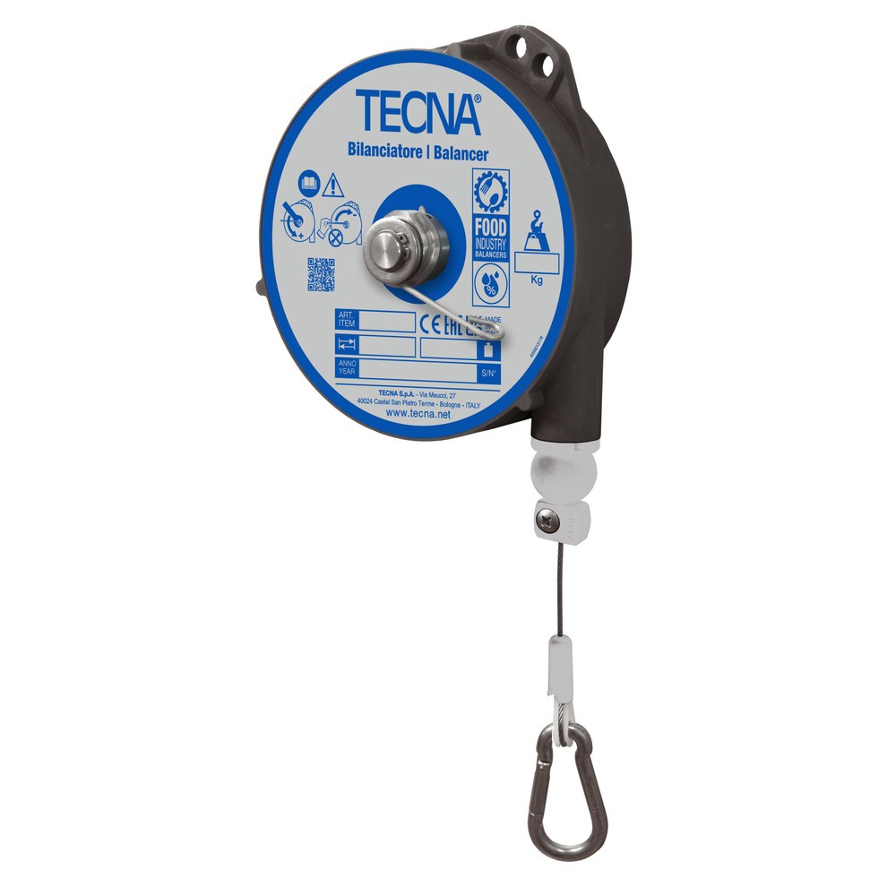 Produktabbildung Nr. 1: Veerbalancer Foodline, uittrek 2,5 m, draagvermogen 10-14 kg