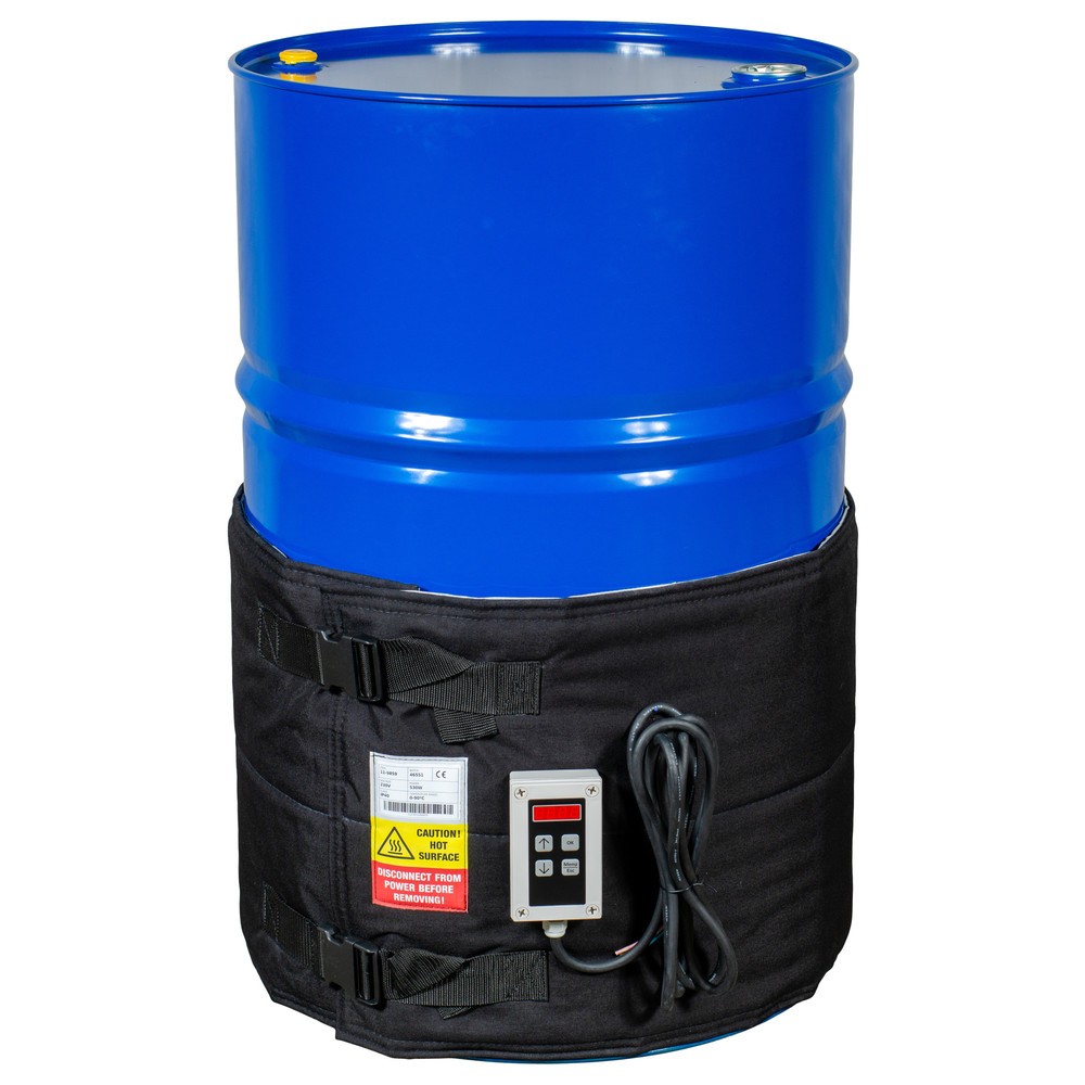 Produktabbildung Nr. 1: Verwarmingsmantel Kuhlmann voor vaten met digitale temperatuurregelaar, 200-220 l, 0-90ºC, 230 V, 530 W, lxh 1.990 x 450 mm