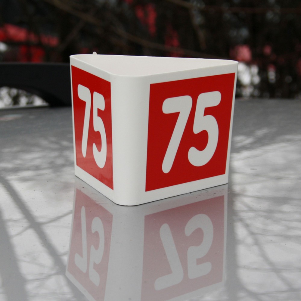 Produktabbildung Nr. 2: Blok met richtgetallen, getallenreeks 76-100, rood