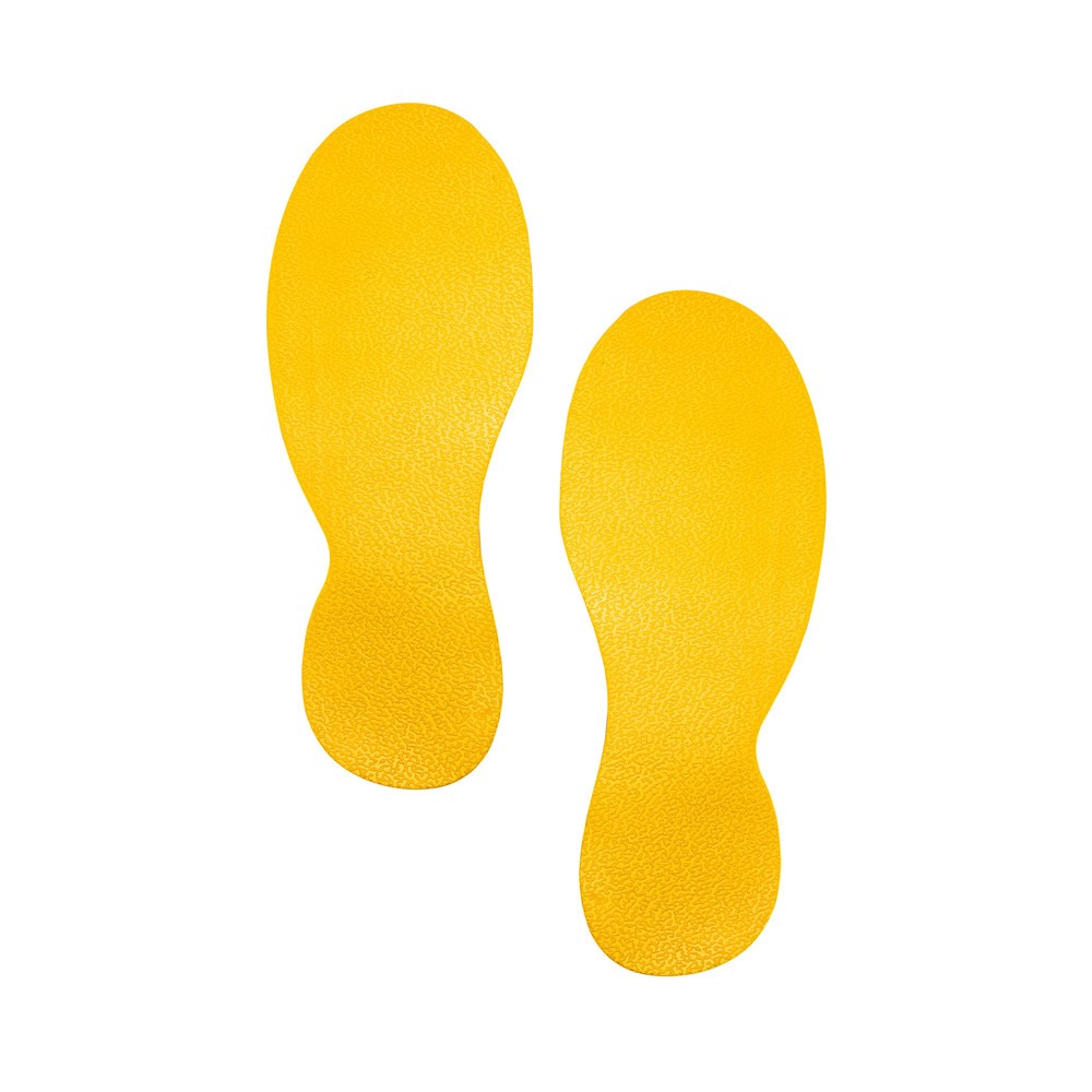Produktabbildung Nr. 1: Vloermarkeringssticker DURABLE voet, lxb 240 x 90 mm, dikte 0,7 mm, 30 stuks/VE