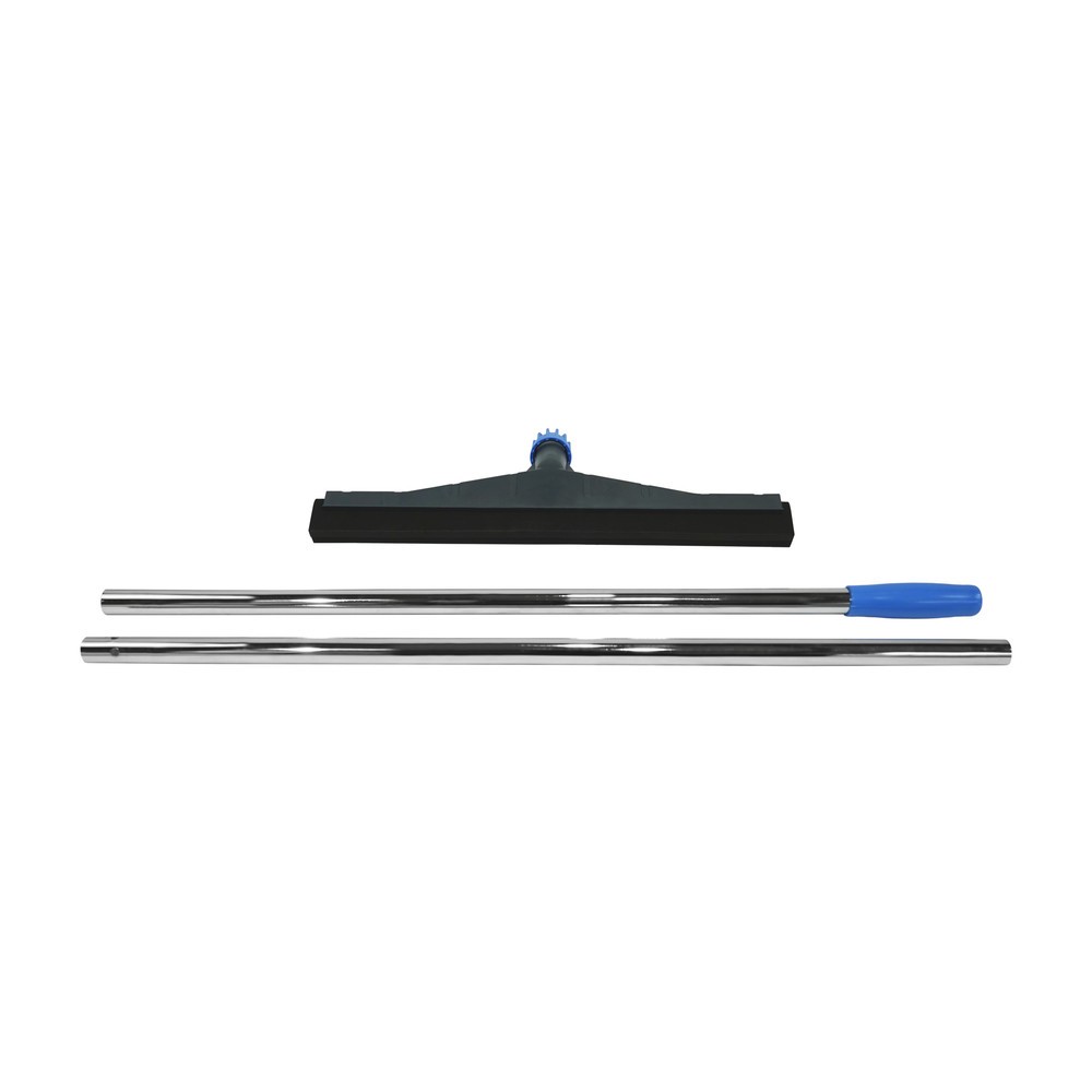 Produktabbildung Nr. 2: Vloertrekkerset Steinbock® Standard, trekkerbreedte 550 mm, 2-delige chromen steel lengte 1.400 mm
