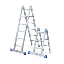 Productafbeelding nr. 1: Vouwladder KRAUSE®, 2-zijdig begaanbaar, aluminium