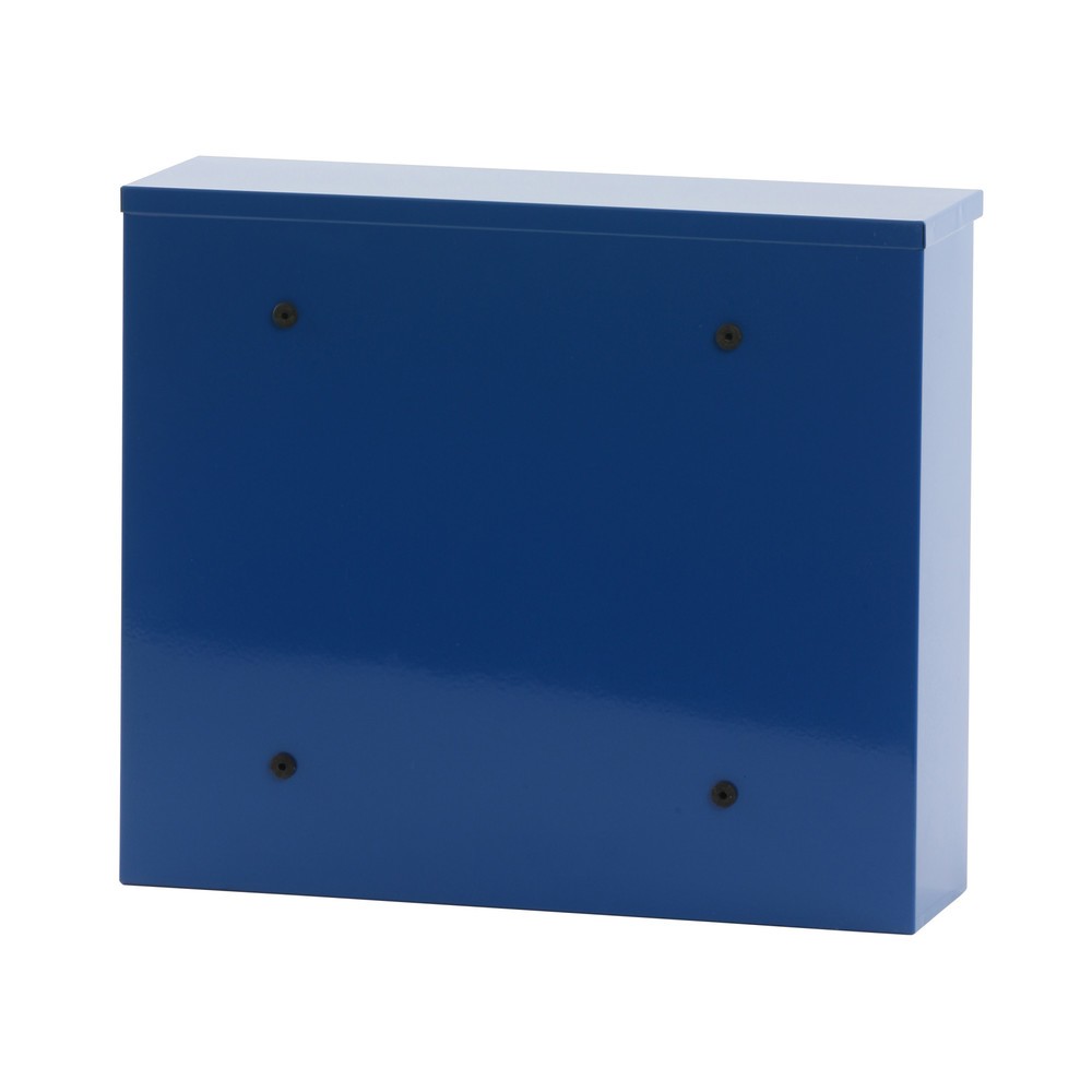 Productafbeelding nr. 3: Wandbrievenbus Granadan, met cilinderslot, van verzinkt staal, blauw