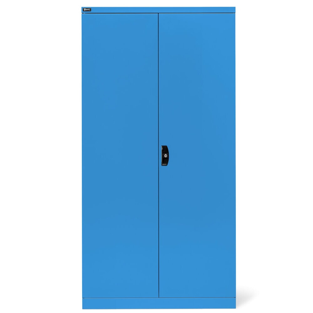 Produktabbildung Nr. 2: Draaideurkast Fami PERFOM, 3 lades, 4 legborden, hxbxd 2.000 x 1.023 x 726 mm, lichtblauw