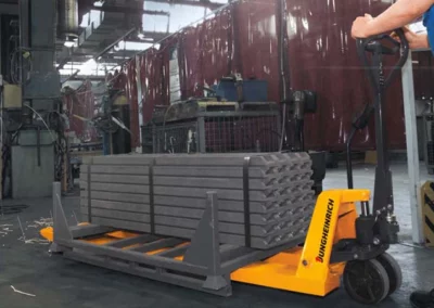 L’utilisation d’un transpalette : éviter les accidents du travail