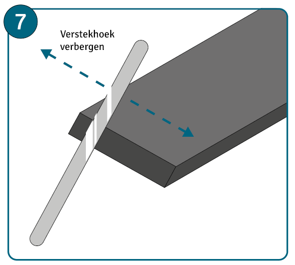 verstek zagen doet u zo