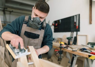 Hout op de juiste manier schuren