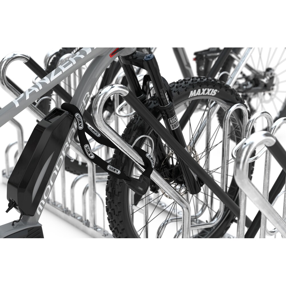 Produktabbildung Nr. 5: Parc à vélos wsm® 4700 XBF, implantation libre, galvanisé à chaud, bilatéral, 12 places, écart entre les roues 540 mm