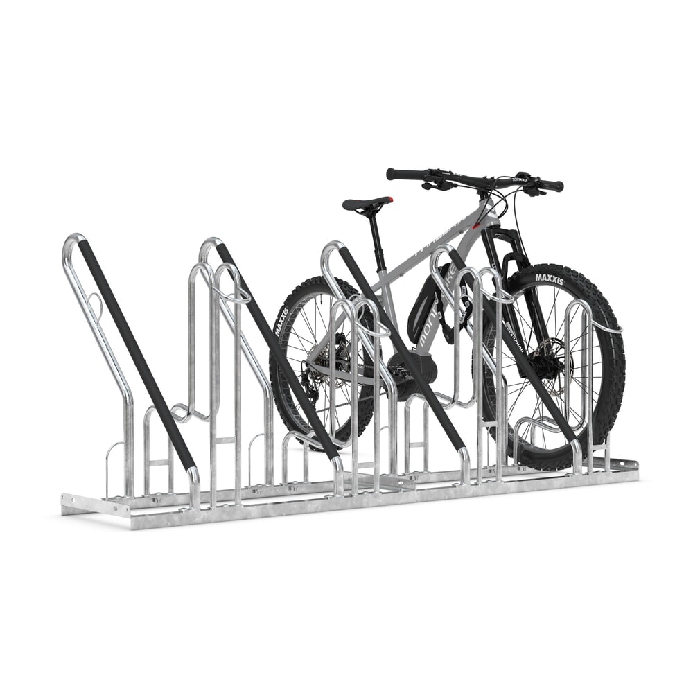 Productafbeelding nr. 8: Fietsenrek wsm® 4700 XBF, vrijstaand, thermisch verzinkt, 1-zijdige wielinzet, 6 plaatsen, wielafstand 500 mm