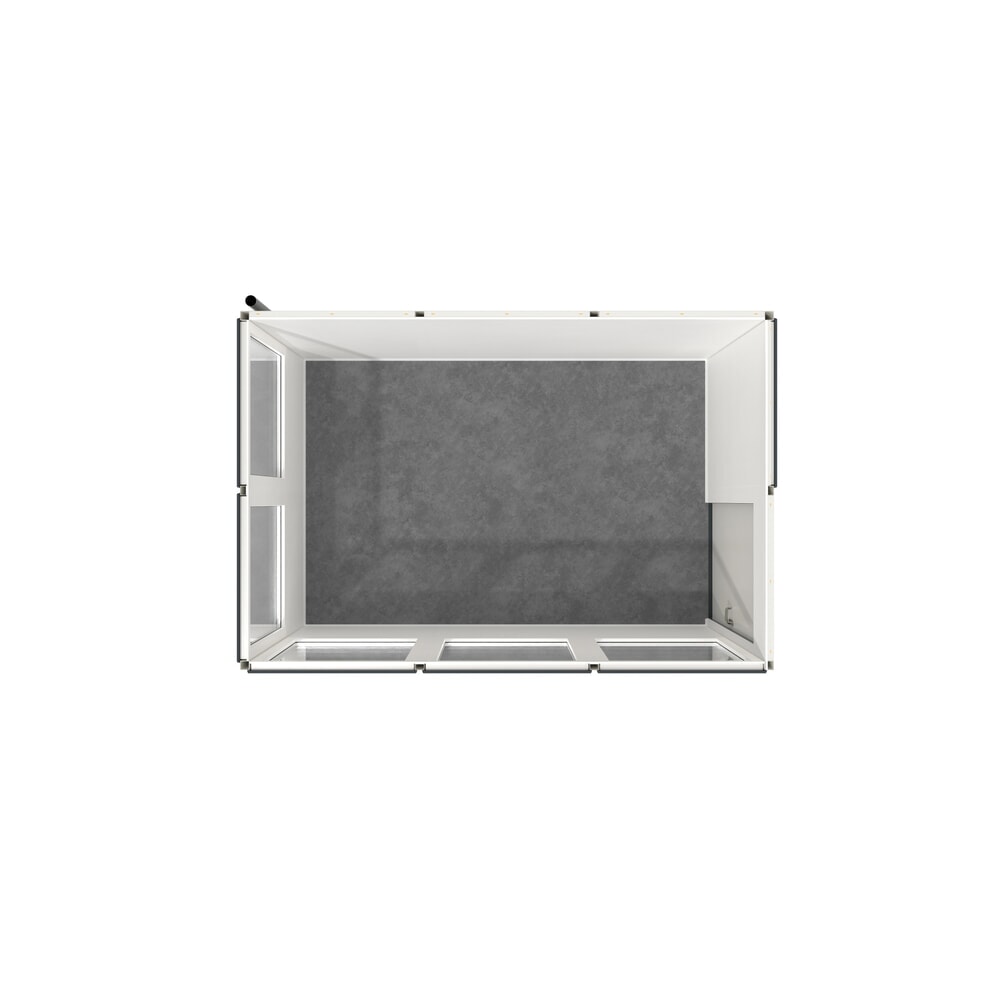 Produktabbildung Nr. 2: Système d'aménagement wsm® MULTIROOM pour l'extérieur, surface au sol 8,00 m², entièrement monté