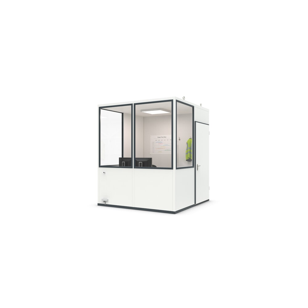 Produktabbildung Nr. 1: Kantoorunit wsm® MULTIROOM voor binnen, oppervlakte 5,20 m², met elektropakket StarterPlus