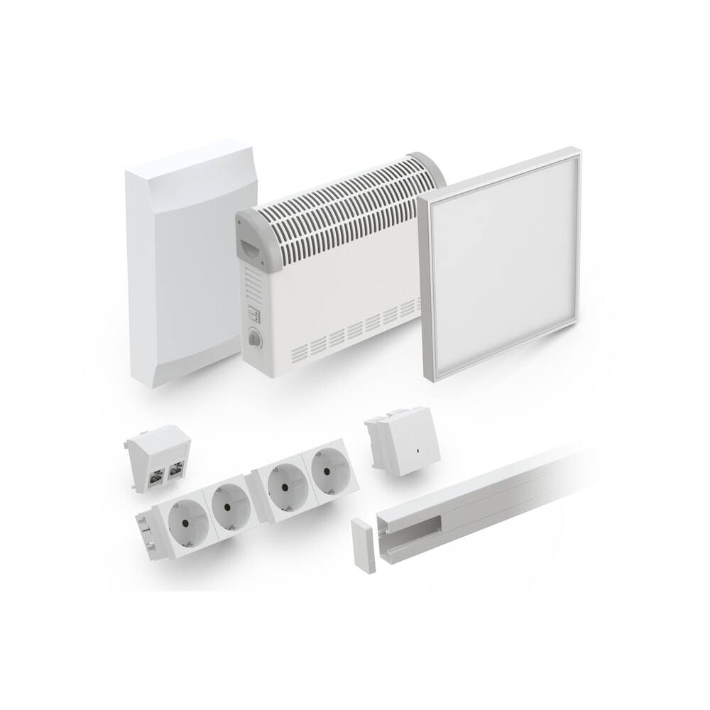 Produktabbildung Nr. 6: Kantoorunit wsm® MULTIROOM voor binnen, oppervlakte 5,20 m², met elektropakket StarterPlus