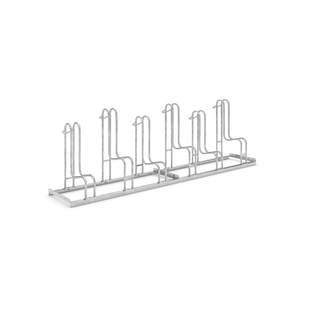 Produktabbildung Nr. 1: Range-vélo wsm® 4000 BR, unilatéral, galvanisé à chaud, écart entre les roues 390 mm, 6 places
