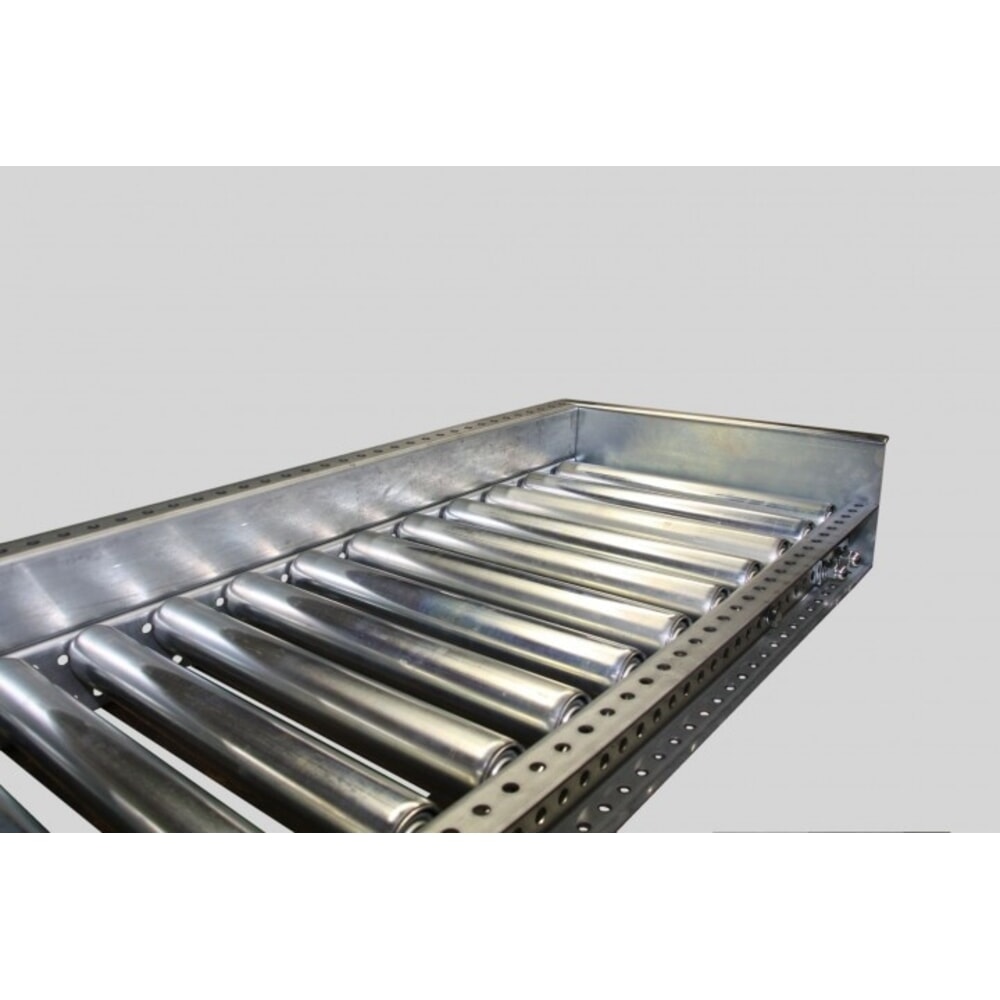 Productafbeelding nr. 2: Zijgeleiding U-profiel voor rollenbaan voor zware lasten, eenzijdig, recht per m