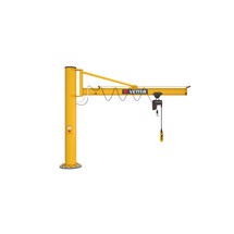 Productafbeelding nr. 1: Zwenkkraan VETTER® incl. elektrische takel LIFTKET, kolomuitvoering met spankabel, incl. bevestigingsmateriaal, reikwijdte 3.000 mm, draagvermogen 125 kg