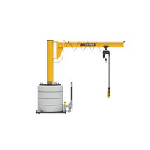 Productafbeelding nr. 1: Zwenkkraan VETTER® incl. elektrische takel LIFTKET, 270° zwenkbereik, reikwijdte 3.000 mm, draagvermogen 125 kg